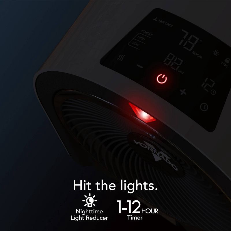 slide 2 of 7, Vornado Velocity 5R Indoor Heater Cool Gray, 1 ct