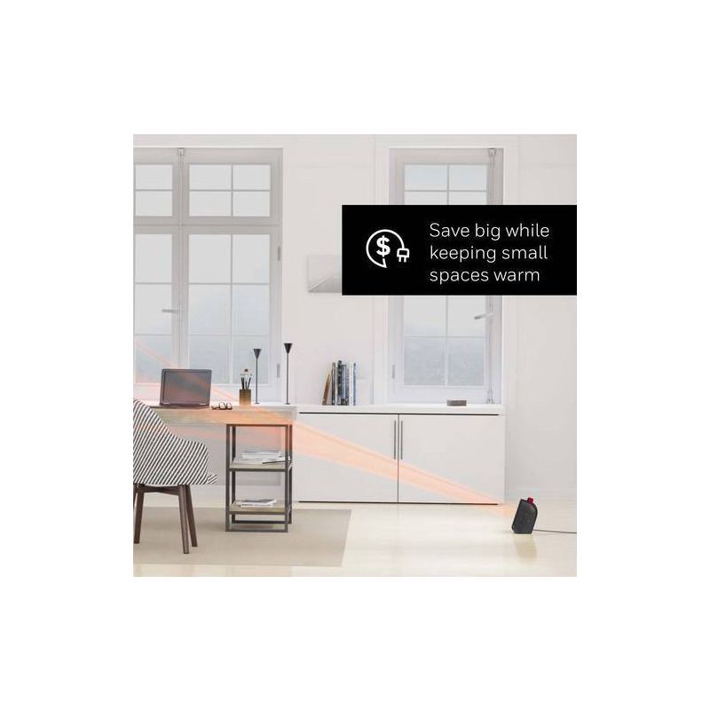 slide 6 of 8, Honeywell Uber Heat 5 Ceramic Heater Black, 1 ct