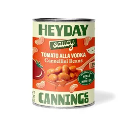 Heyday Canning Co Saucy Tomato Alla Vodka Cannellini Beans - 15oz
