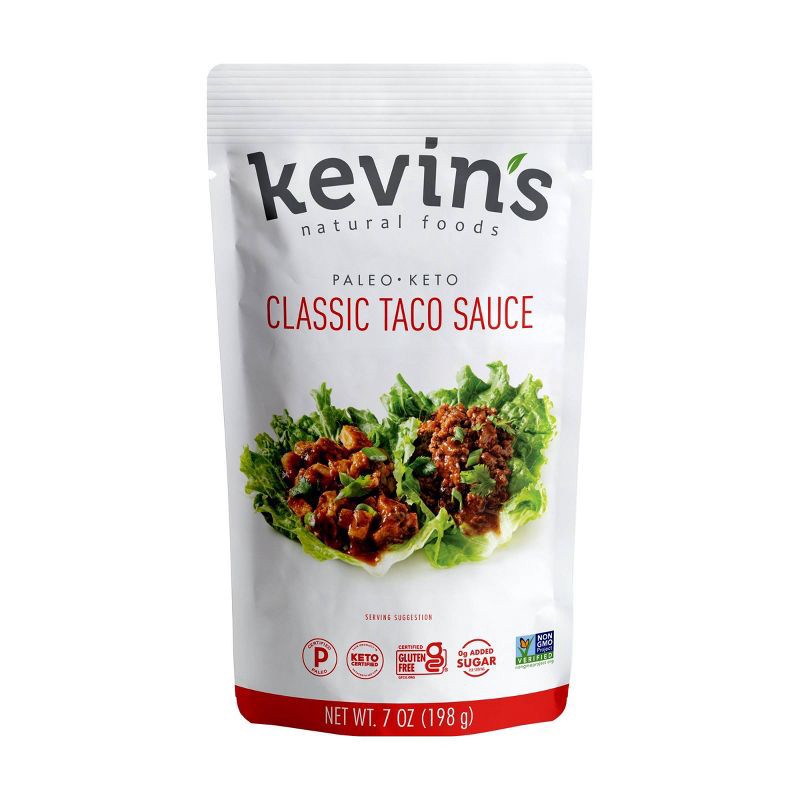 slide 1 of 4, Kevin's Natural Foods Classic Taco Sauce - 7oz, 7 oz