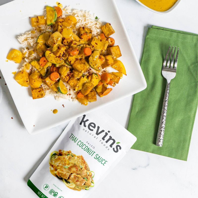 slide 3 of 4, Kevin's Natural Foods Thai Coconut Sauce - 7oz, 7 oz