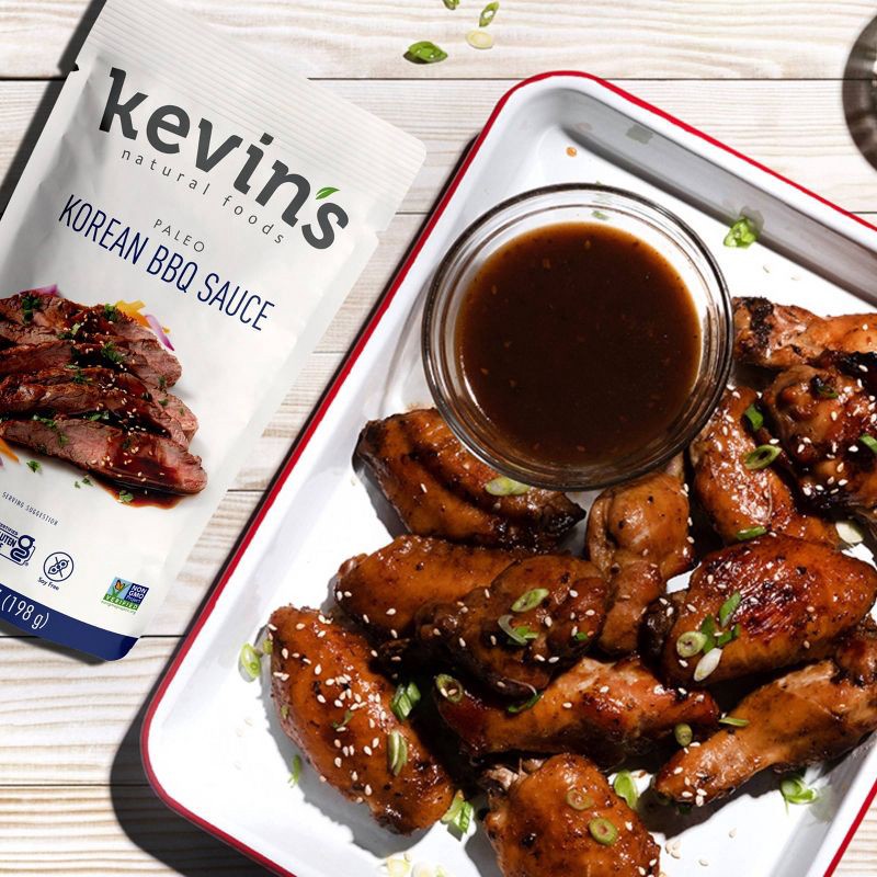 slide 3 of 4, Kevin's Natural Foods Korean BBQ Sauce - 7oz, 7 oz