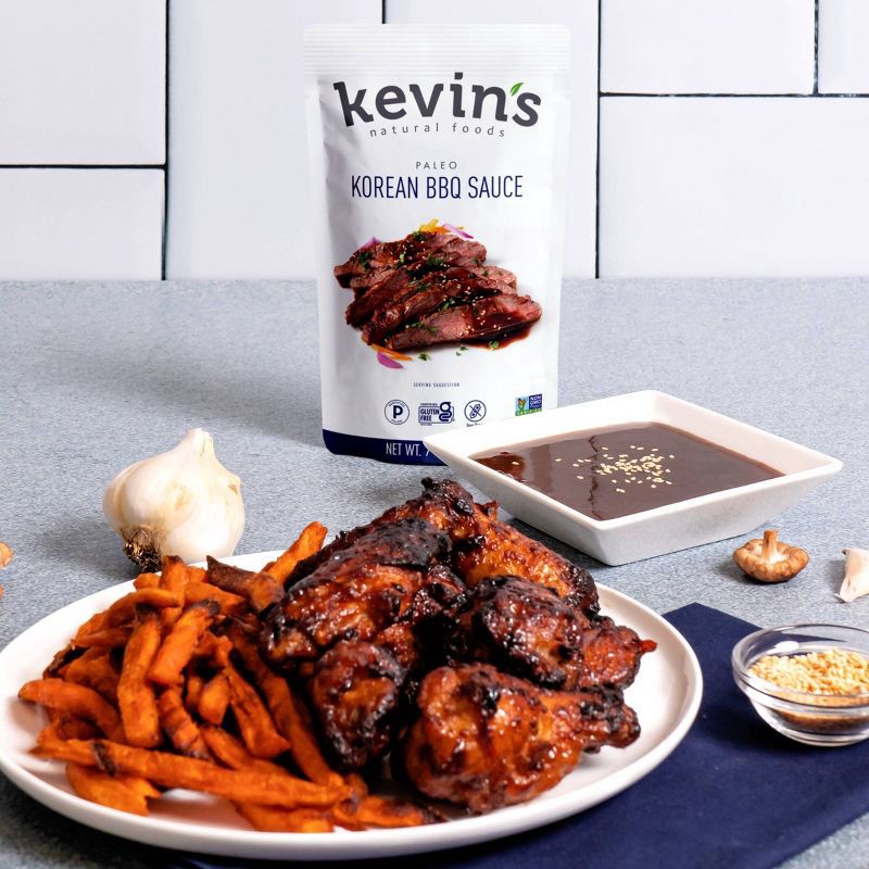 slide 4 of 4, Kevin's Natural Foods Korean BBQ Sauce - 7oz, 7 oz