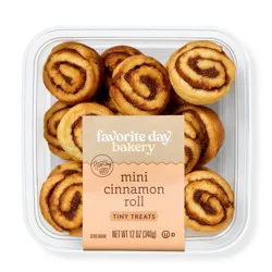Mini Cinnamon Rolls - 12ct - Favorite Day™