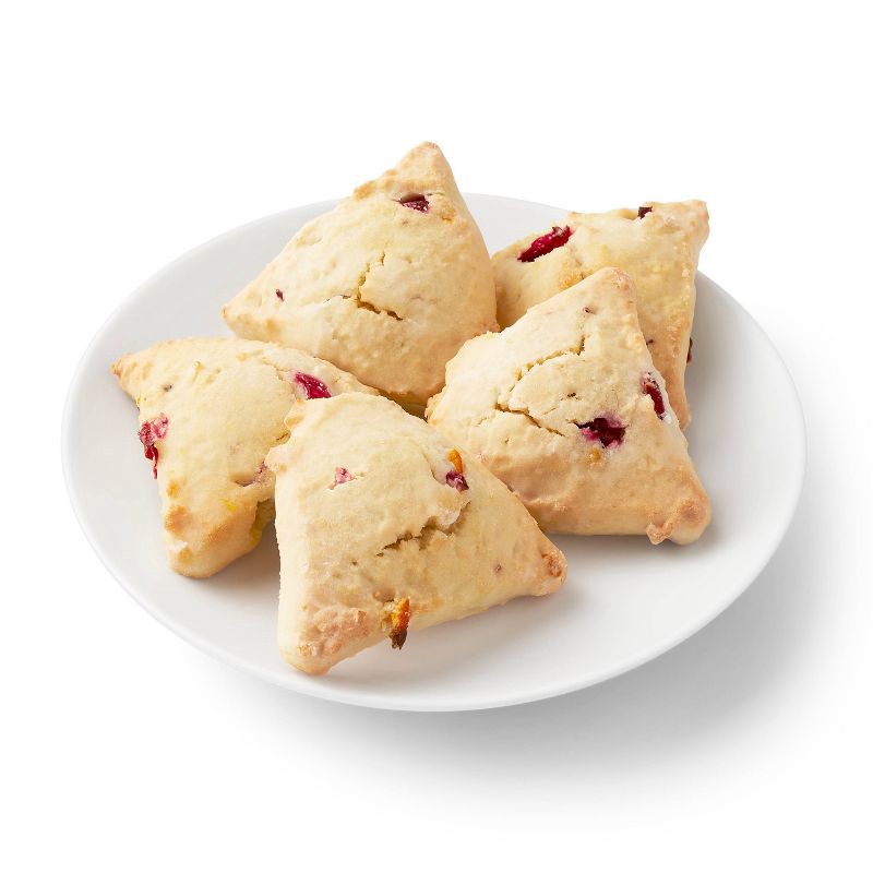 slide 3 of 3, Mini Orange Cranberry Scones - 12ct - Favorite Day™, 12 ct