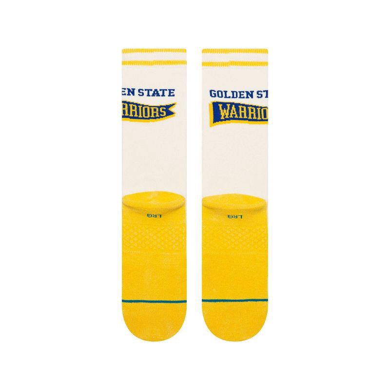 slide 3 of 5, NBA Golden State Warriors Victory Large Crew Socks, 1 ct
