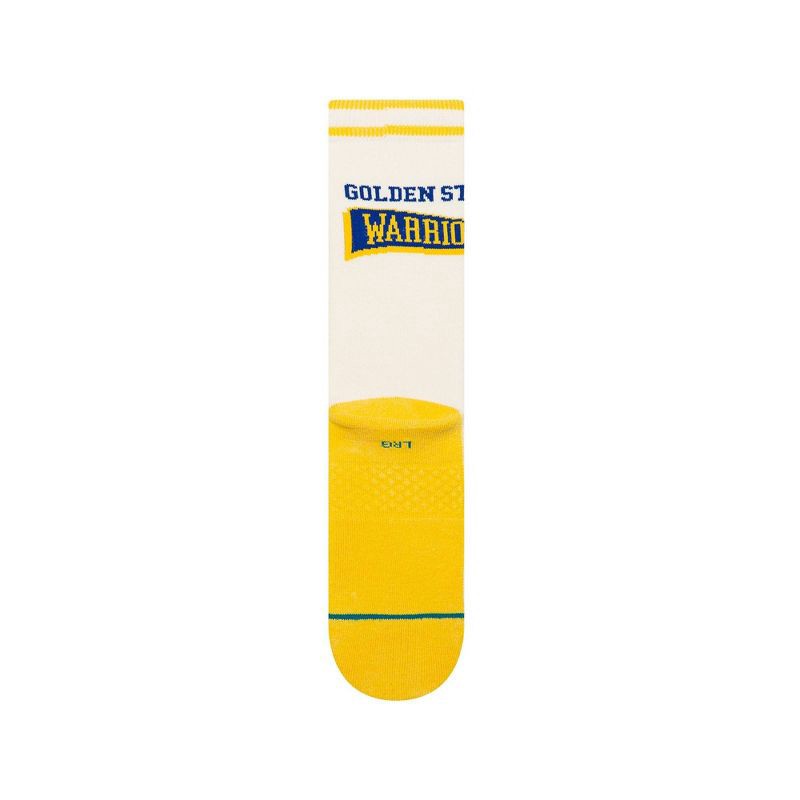 slide 5 of 5, NBA Golden State Warriors Victory Large Crew Socks, 1 ct