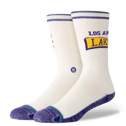NBA Los Angeles Lakers Victory Large Crew Socks