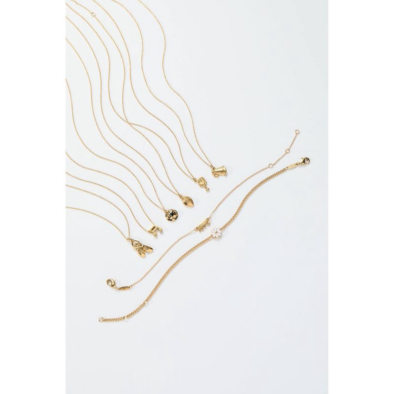 slide 4 of 9, Tiny Tags 14K Gold Ion Plated Bear Bracelet, 1 ct