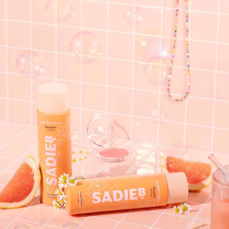 slide 2 of 8, SadieB Personal Care SadieB Grapefruit Glow - Nourish & Revive Conditioner - 10 oz, 10 oz