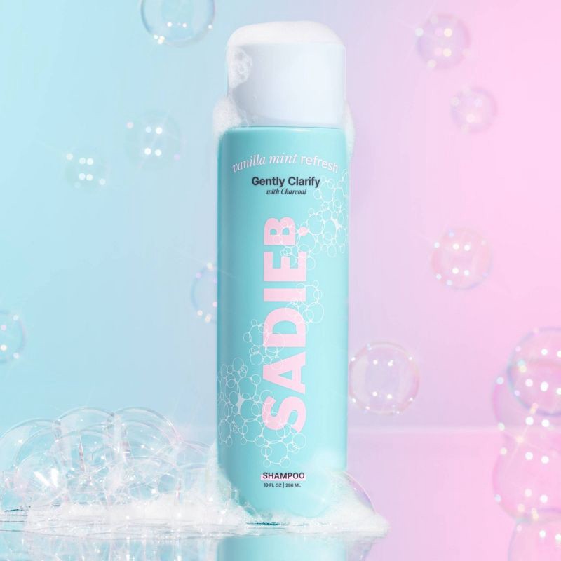 slide 3 of 8, SadieB Personal Care SadieB Vanilla Mint Refresh - Gently Clarify Shampoo - 10 oz, 10 oz