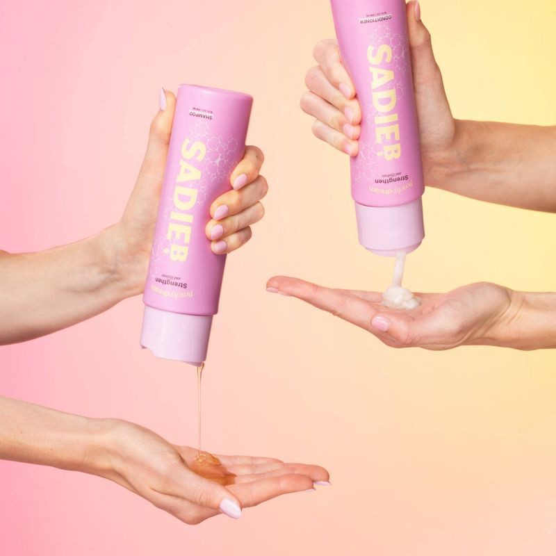 slide 6 of 8, SadieB Personal Care SadieB Peachy Dream - Strengthen & Hydrate Conditioner - 10 oz, 10 oz