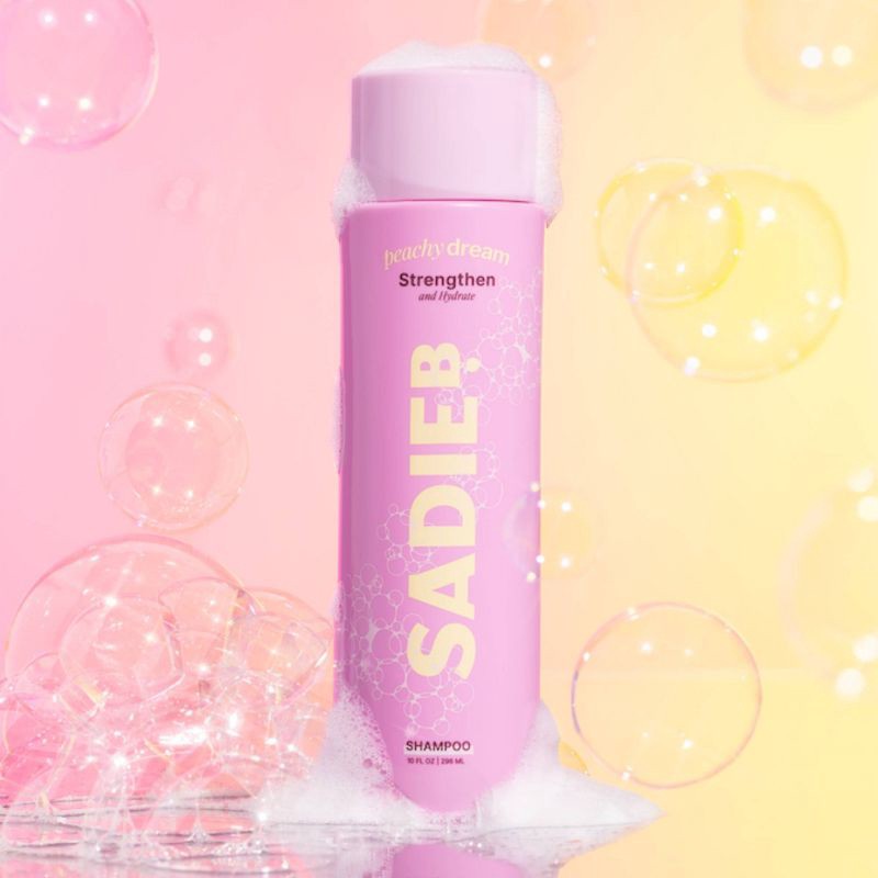 slide 3 of 8, SadieB Personal Care SadieB Peachy Dream - Strengthen & Hydrate Shampoo - 10 oz, 10 oz