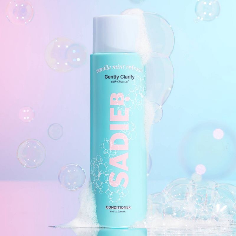slide 3 of 8, SadieB Personal Care SadieB Vanilla Mint Refresh - Gently Clarify Conditioner - 10 oz, 10 oz