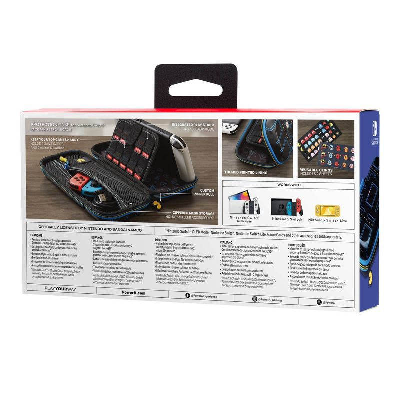 slide 16 of 16, PowerA PAC-MAN Retro Arcade Protection Case for Nintendo Switch: Compatible with OLED & Lite, 1 ct