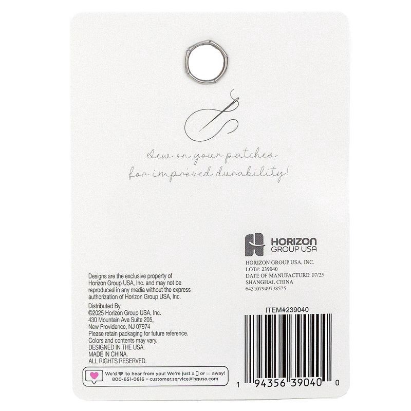 slide 5 of 5, Horizon Group Personalization Adhesive Patch Icon Snowflake, 1 ct