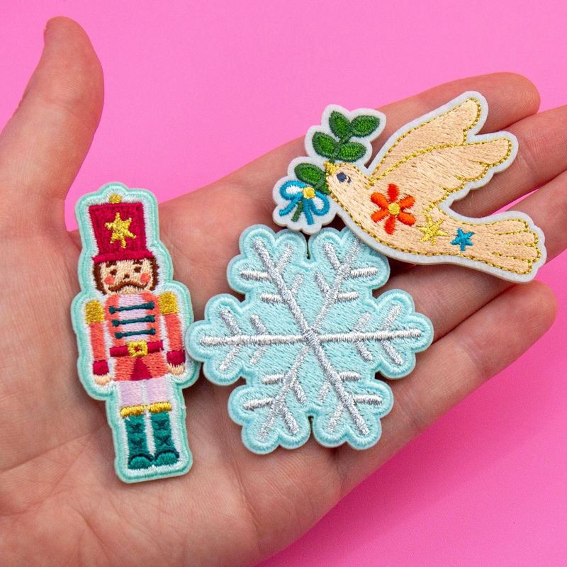 slide 4 of 5, Horizon Group Personalization Adhesive Patch Icon Nutcracker, 1 ct