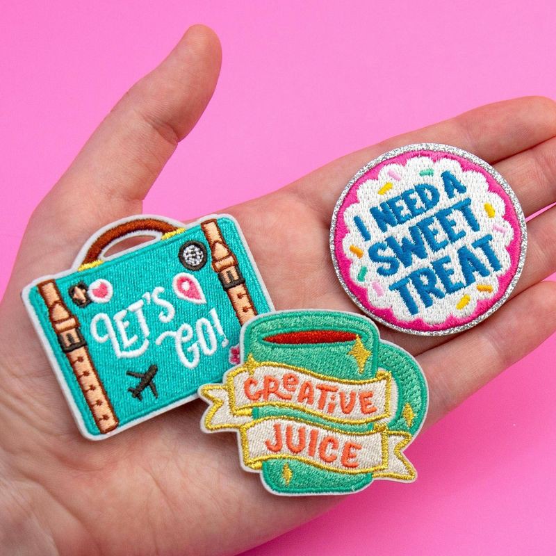 slide 4 of 5, Horizon Group Personalization Adhesive Patch Icon Creative Juice, 1 ct