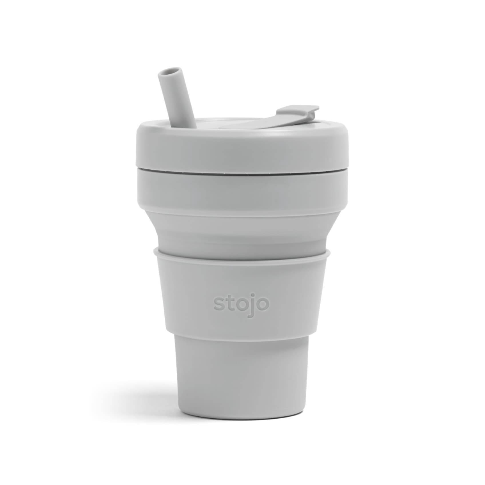 slide 1 of 4, Stojo Biggie Travel Mug - Cashmere, 1 ct