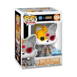 Funko POP! Heroes: DC Justice League and Sonic Tails/Cyborg Figure