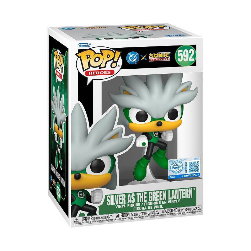 slide 2 of 2, Funko POP! Heroes: DC Justice League Silver/GL Figure, 1 ct