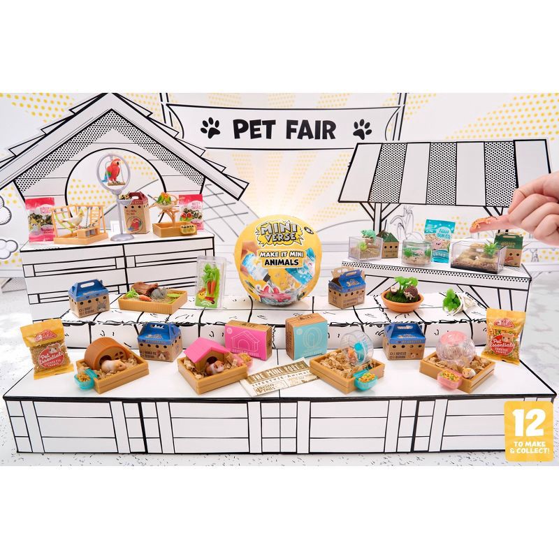 slide 2 of 7, MGA's Miniverse Make It Mini Animals Mini Collectibles, Replica Animals and Habitats, 1 ct