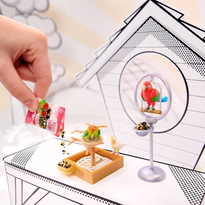 slide 4 of 7, MGA's Miniverse Make It Mini Animals Mini Collectibles, Replica Animals and Habitats, 1 ct