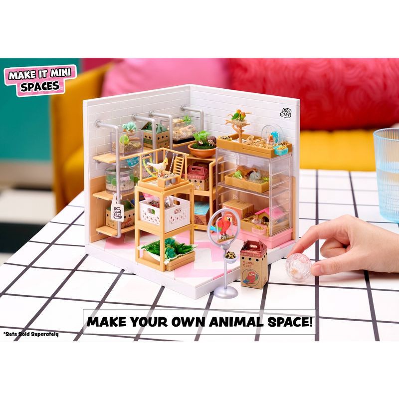 slide 7 of 7, MGA's Miniverse Make It Mini Animals Mini Collectibles, Replica Animals and Habitats, 1 ct