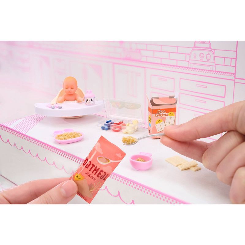 slide 4 of 7, MGA's Miniverse Make It Mini Real Baby Make It Mini Baby Food, 1 ct