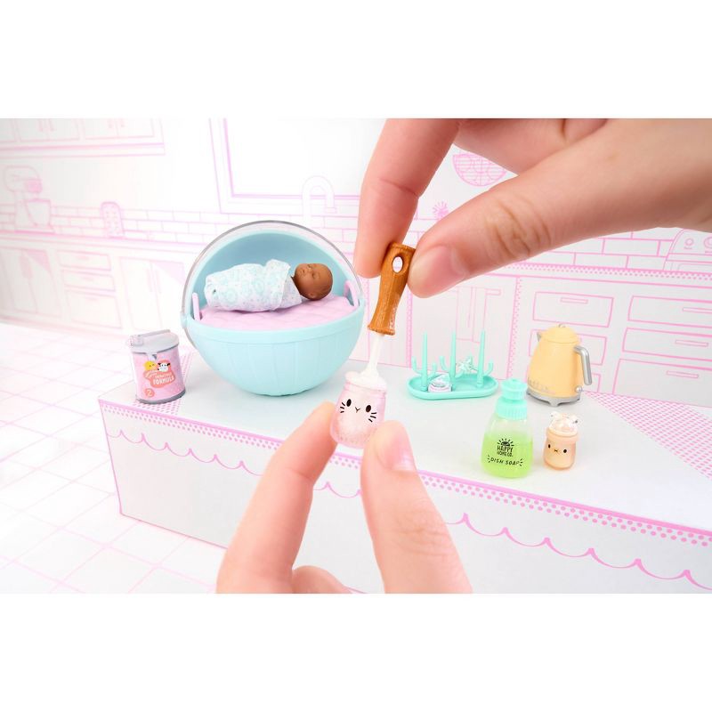 slide 5 of 7, MGA's Miniverse Make It Mini Real Baby Make It Mini Baby Food, 1 ct