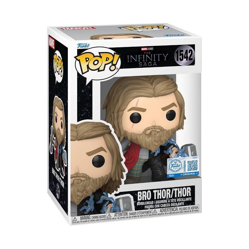 slide 2 of 2, Funko POP! Marvel: Split Thor/Bro Thor Figure, 1 ct