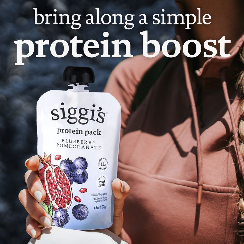 slide 5 of 9, siggi's Blueberry Pomegranate Acai Traditional Yogurt - 4.5oz, 4.5 oz
