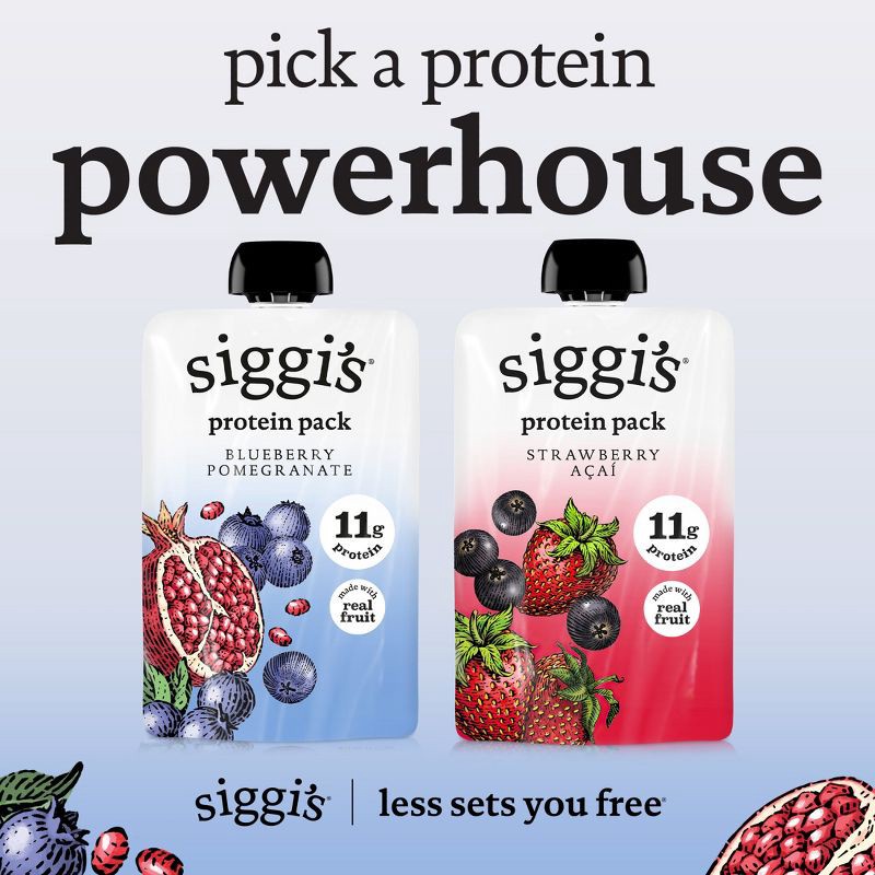 slide 8 of 9, siggi's Blueberry Pomegranate Acai Traditional Yogurt - 4.5oz, 4.5 oz