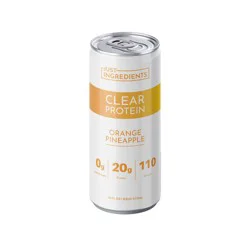Just Ingredients Orange Pineapple Flavored Clear Protein - 16 fl oz Can