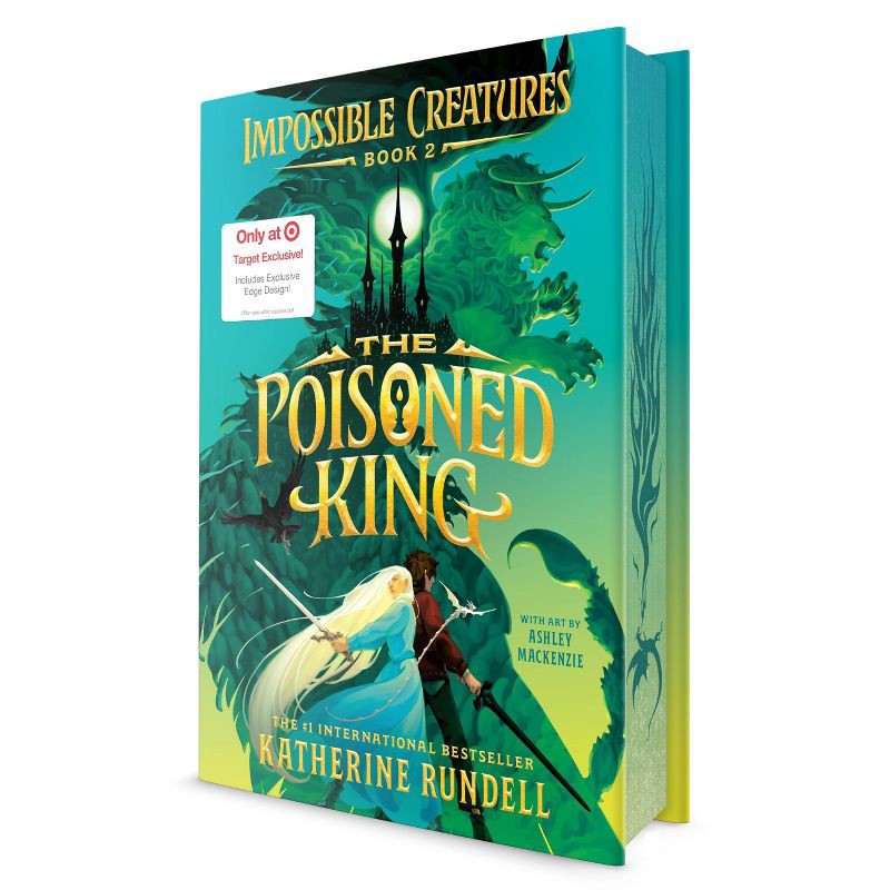 slide 2 of 2, Random House The Poisoned King (Impossible Creatures) - Target Exclusive Edition - by Katherine Rundell (Hardcover), 1 ct