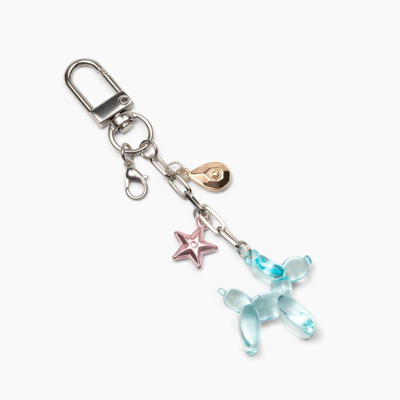 slide 1 of 4, Studio Artifact Lip Charm Keychain Accessory - Balloon Dog, 1 ct