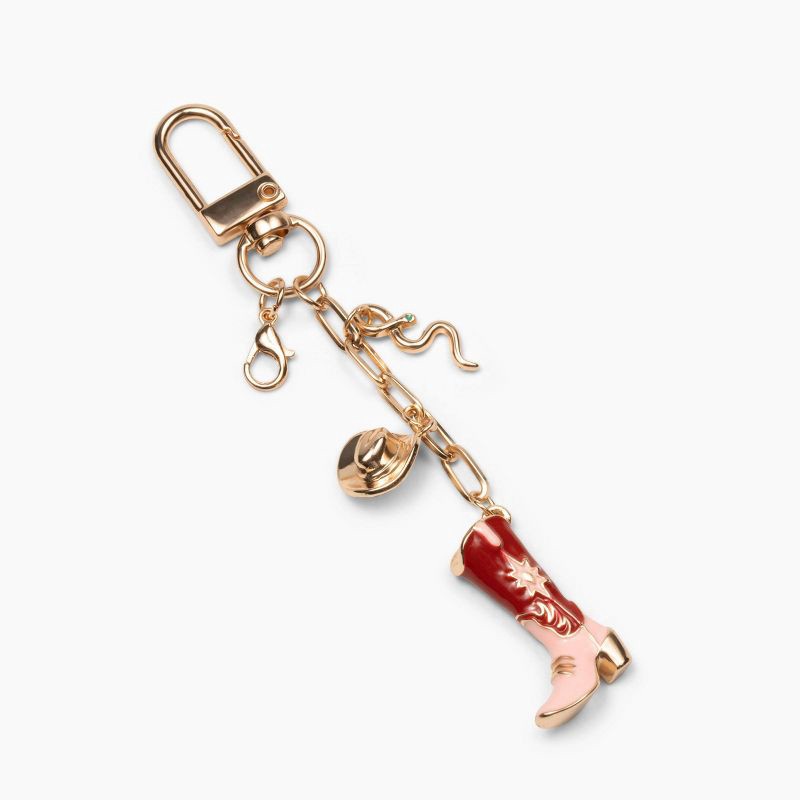 slide 1 of 4, Studio Artifact Lip Charm Keychain Accessory - Western, 1 ct
