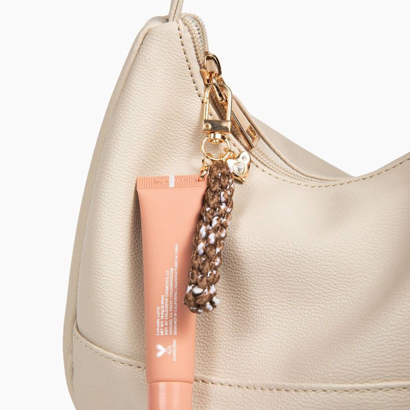 slide 3 of 4, Studio Artifact Lip Charm Keychain Accessory - Cord Heart, 1 ct