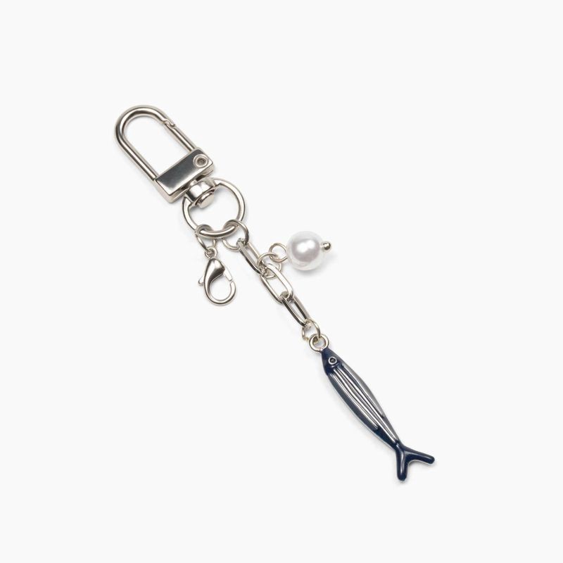 slide 1 of 4, Studio Artifact Lip Charm Keychain Accessory - Fish, 1 ct