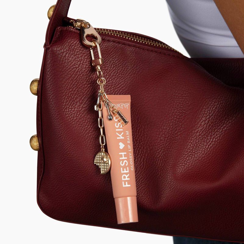 slide 3 of 4, Studio Artifact Lip Charm Keychain Accessory - Waffle, 1 ct