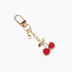 Studio Artifact Lip Charm Keychain Accessory - Cherry
