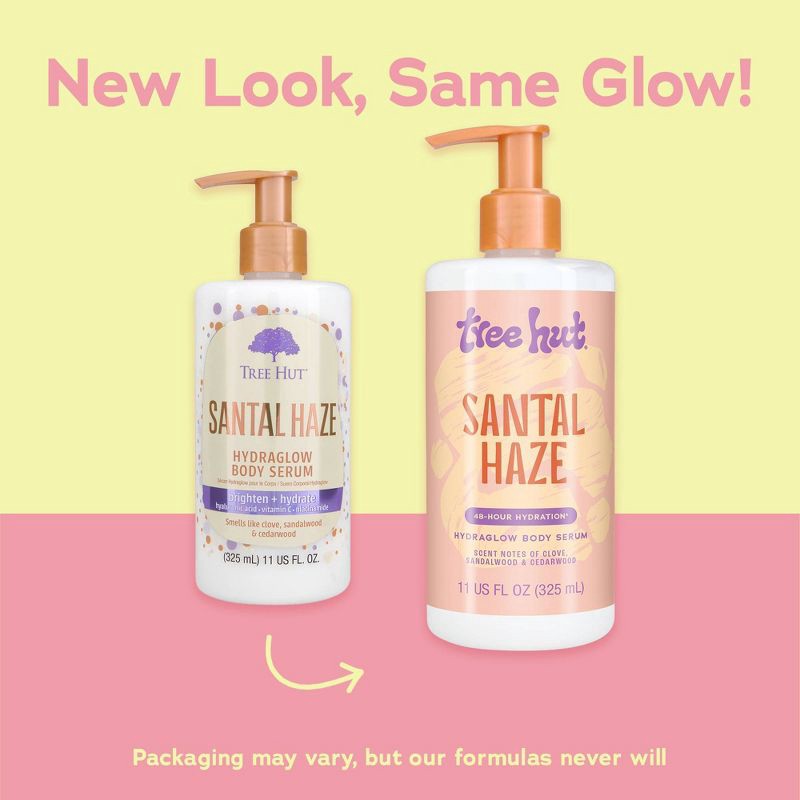 slide 2 of 10, Tree Hut Hydraglow Body Serum - Santal Haze - 11 fl oz, 11 fl oz