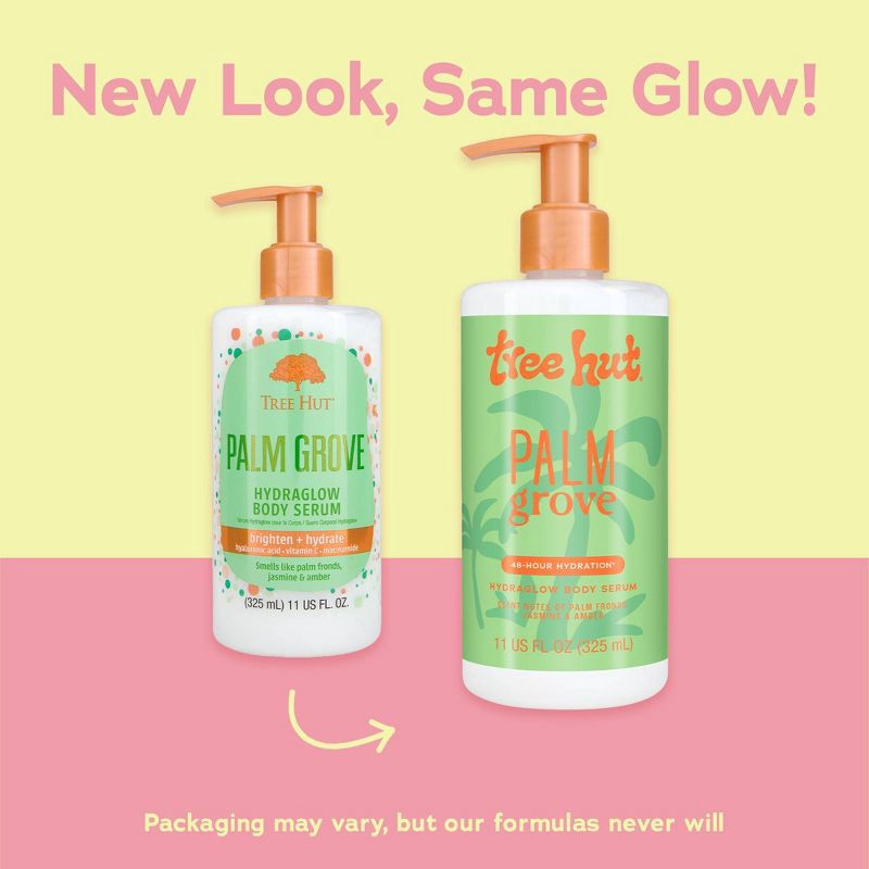 slide 2 of 8, Tree Hut Hydraglow Body Serum - Palm Grove - 11 fl oz, 11 fl oz