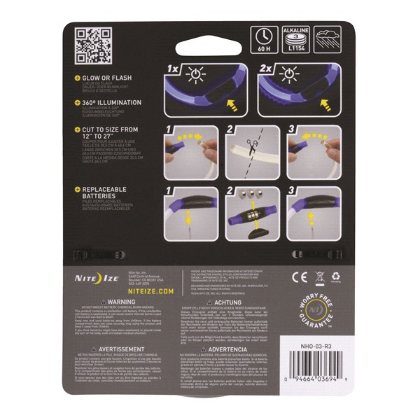 slide 20 of 29, Nite Ize LED Adjustable Dog Collar - Blue, 1 ct