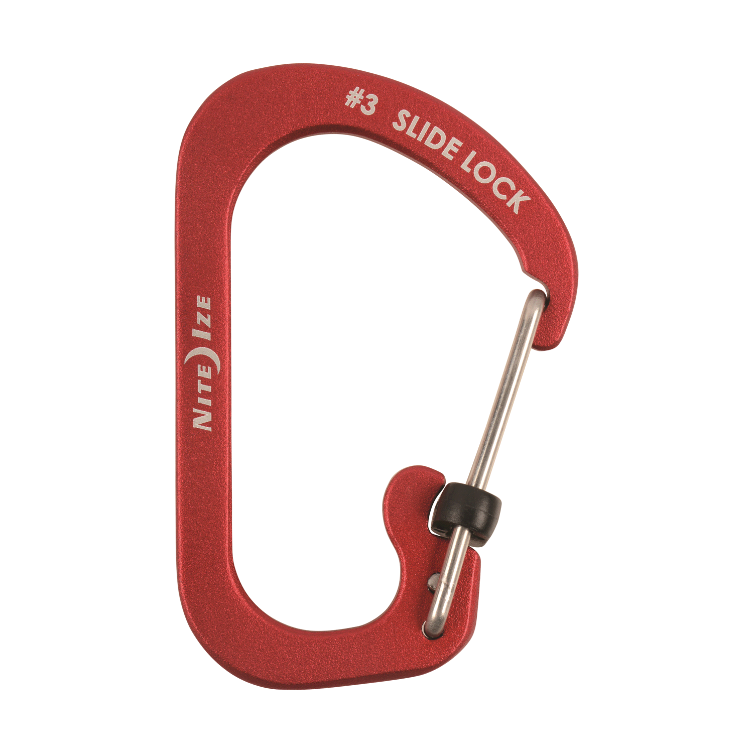 slide 2 of 2, Nite Ize SlideLock Carabiner Aluminum #3, 1 ct