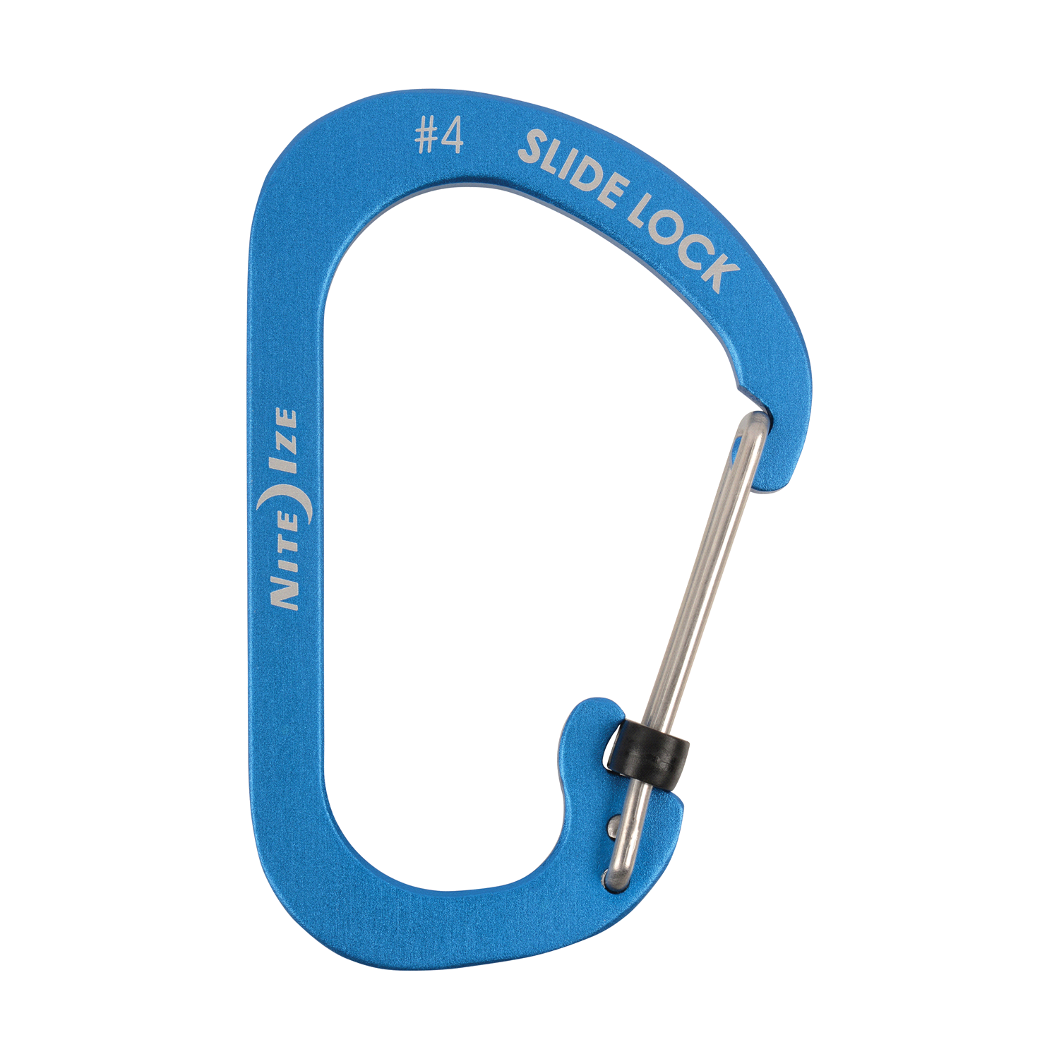 slide 5 of 5, Nite Ize SlideLock Carabiner Aluminum - Blue, 1 ct