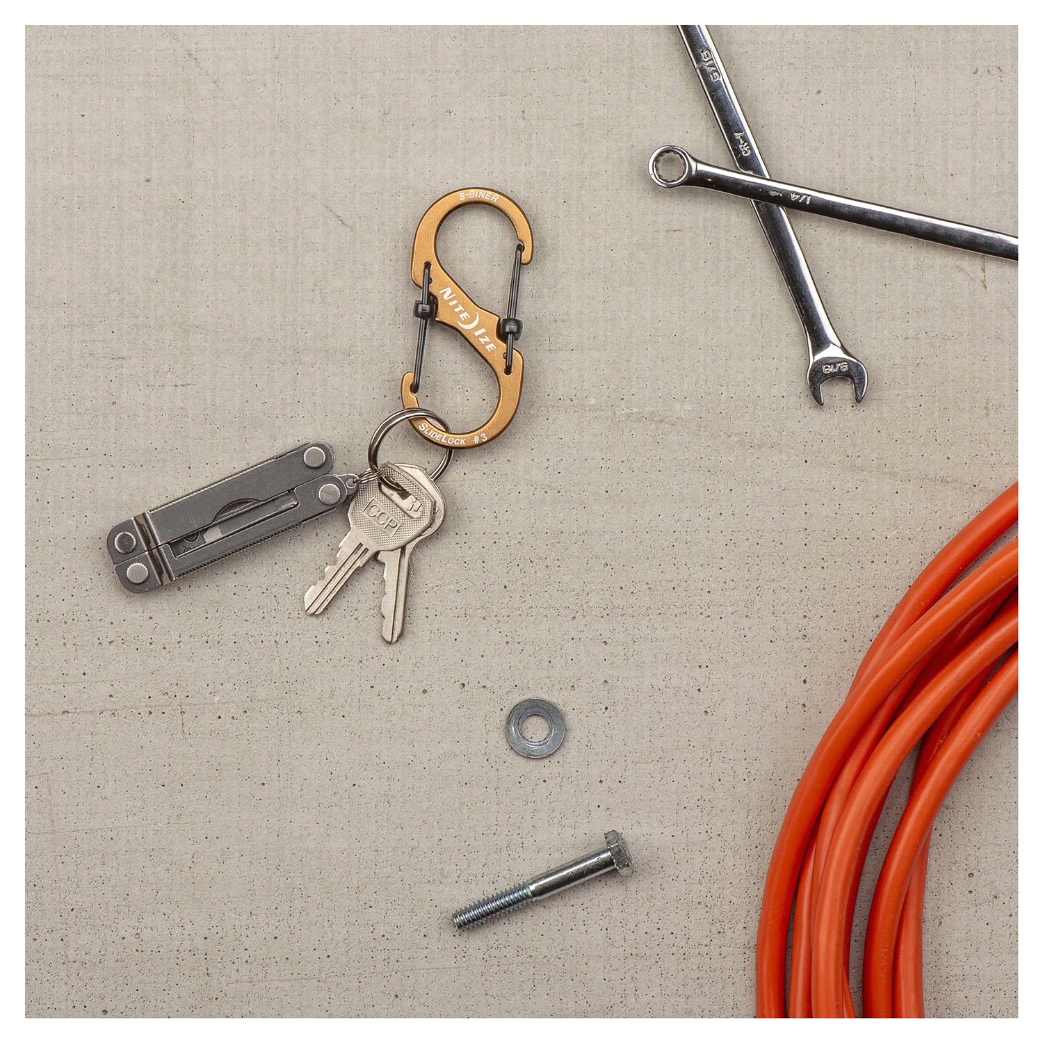 slide 2 of 5, Nite Ize S-Biner No. 3 Aluminium Slidelock 1 ea, 1 ct