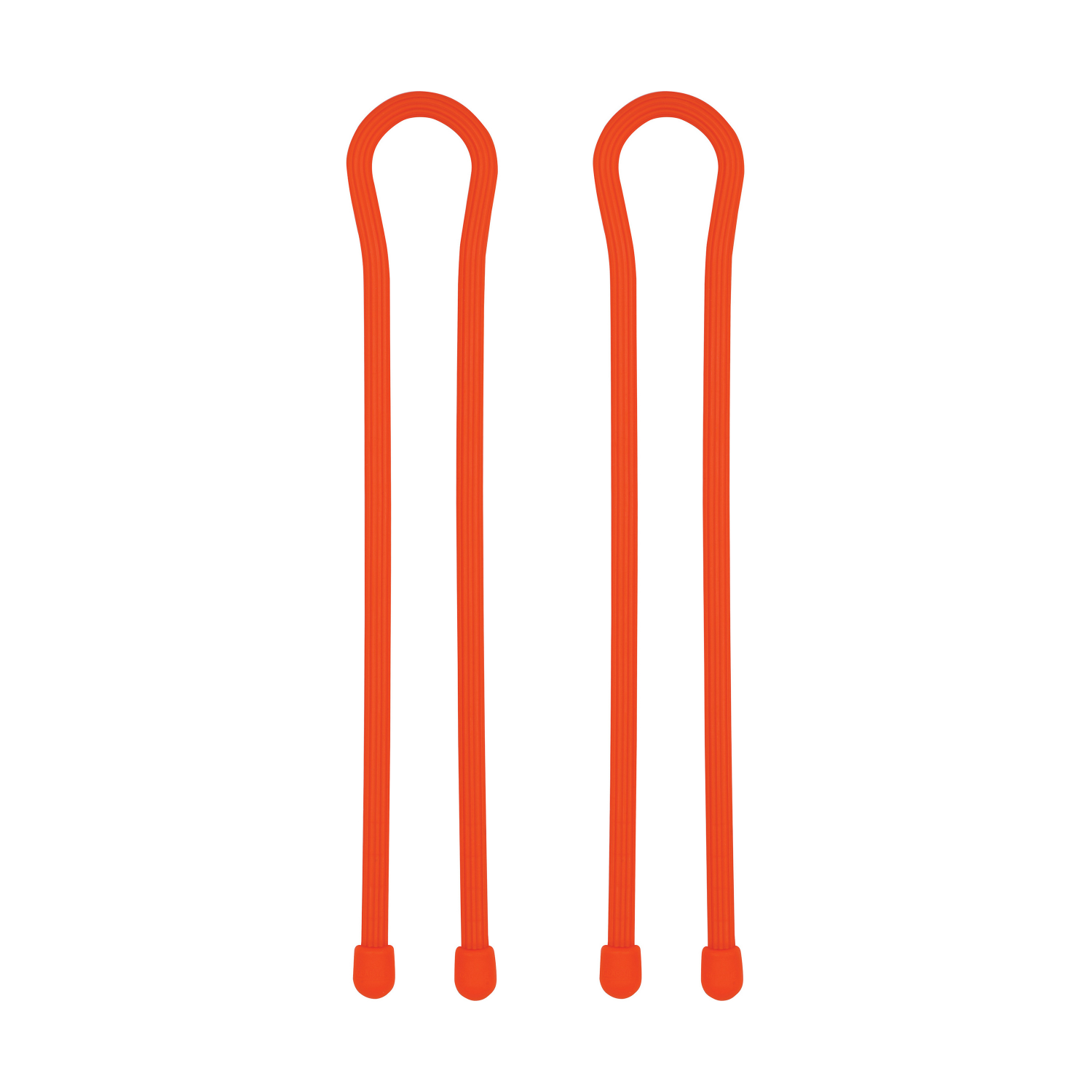 slide 2 of 4, Nite Ize Gear Tie Reusable Rubber Twist Tie 18 in. - Bright Orange, 2 ct