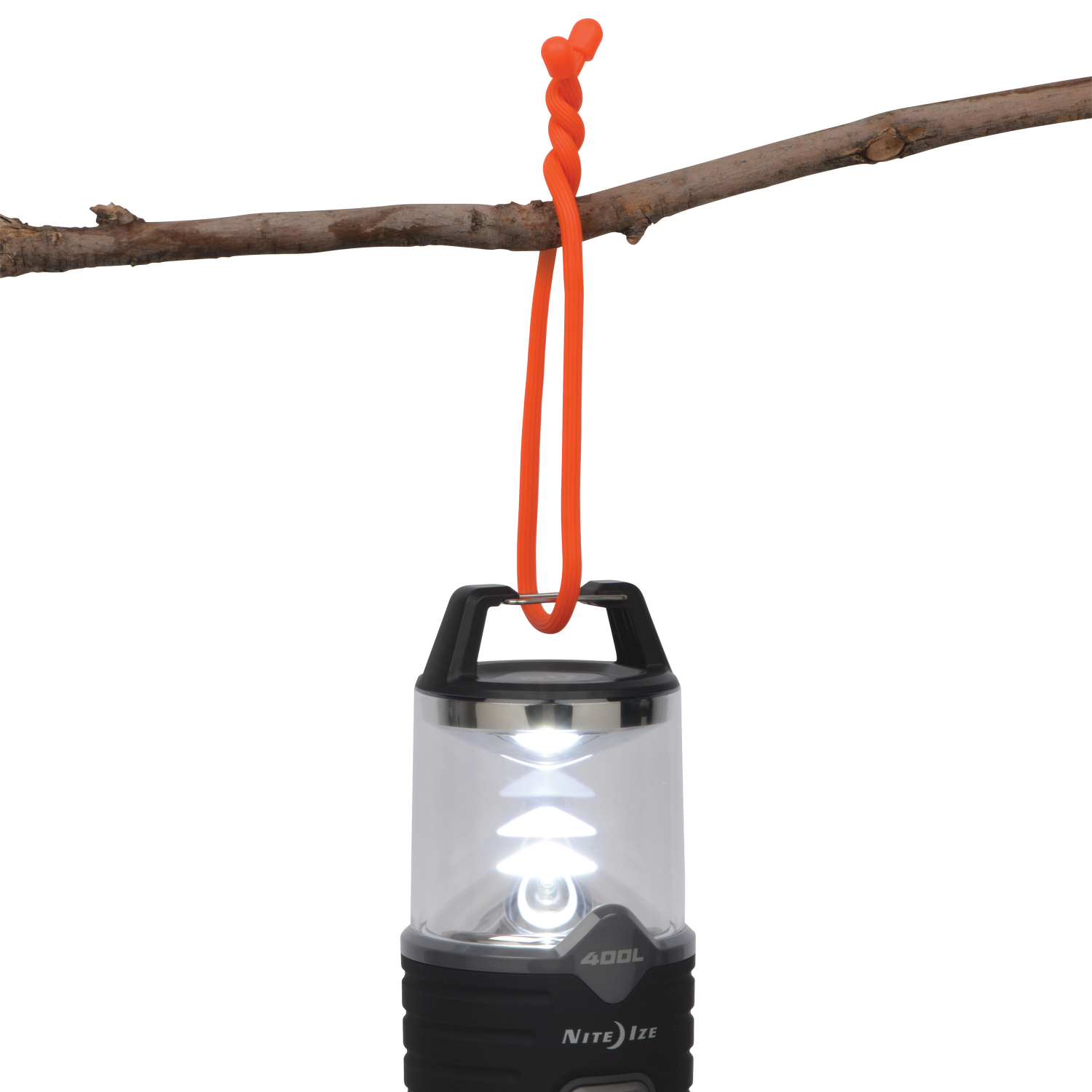 slide 4 of 4, Nite Ize Gear Tie Reusable Rubber Twist Tie 18 in. - Bright Orange, 2 ct