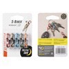 slide 8 of 13, Nite Ize S-Bimder Microlock Aluminum Assorted, 5 ct